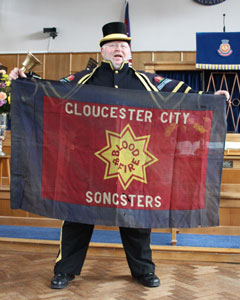 With an early SA flag.