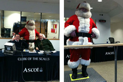 Tipping the scales at Ascot.