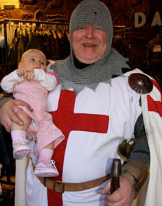 St. George without his dragon.