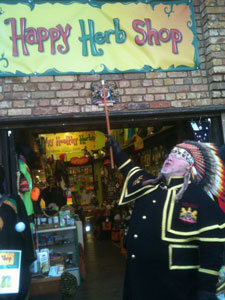 The Happy Herb Shop.