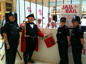 Arresting the Mayor of Luton.