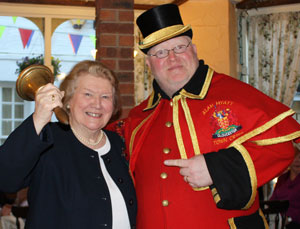 Meeting Patricia Routledge.