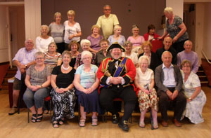 Meeting the Sainsbury's Veterans Group.
