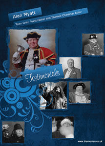 My new Testimonials Booklet.