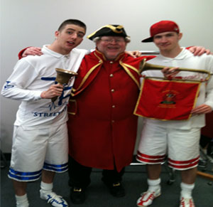 Meeting TV celebrities, Twist and Pulse.