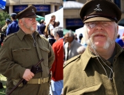 Appearing as Captain Square at the Armed Forces Day in Weston-super-Mare