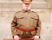 Alan's new WW1 uniform.