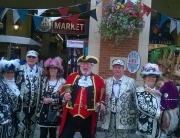 Alan with The Pearly Kings and Queens