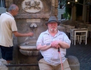 Alan Myatt on a city break in Rome