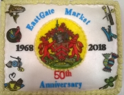 Eastgate Market's birthday cake