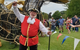 Alan Myatt at Gloucester Carnival