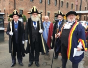 Alan Myatt with the Freemen of England and Wales