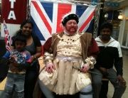 Alan Myatt as King Henry VIII