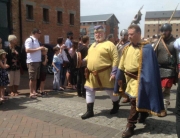 Alan at the Warrior Queen re-enactment