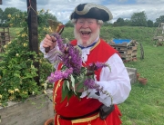 Alan Myatt releasing butterflies with Catch A Smile