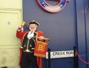 Alan outside Jack the Chipper